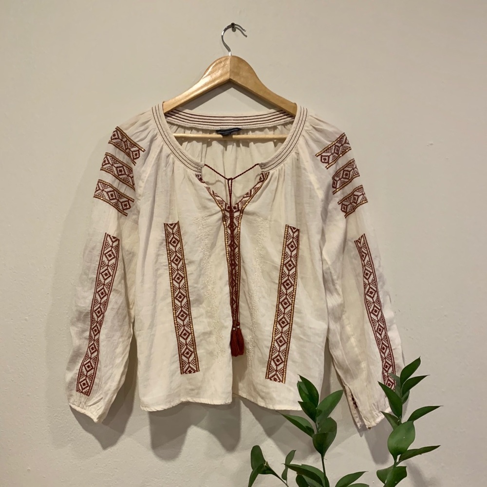 American Eagle Boho Blouse